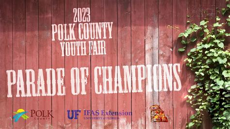 Polk County Youth Fair 2023